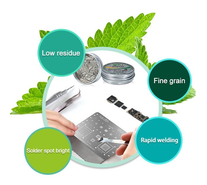 BEST πάστα συγκόλλησης BST-705A, lead-free, high temperature 217°, 50g - Image 2