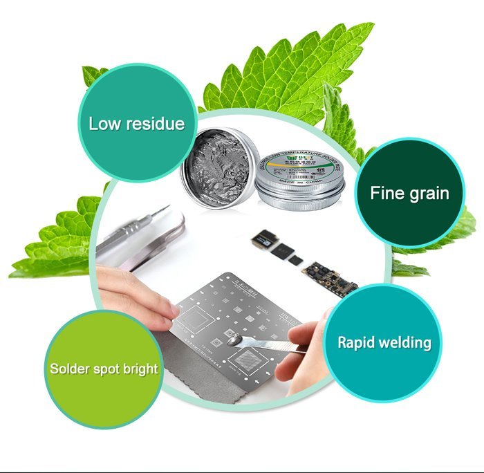 BEST πάστα συγκόλλησης BST-706A, lead-free, low temperature 138°, 50g - Image 2