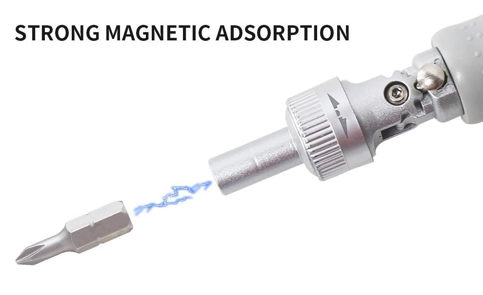 BEST κατσαβίδι χειρός BST-8937 με σετ μύτες, περιστρεφόμενο 180°, 14τμχ - Image 5