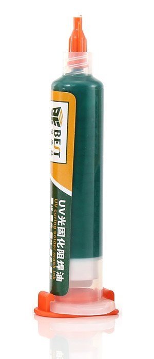 BEST PCB Repairing UV Solder mask ink, 10cc, πράσινο