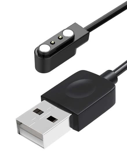 ZEBLAZE USB καλώδιο φόρτισης για smartwatch Btalk 3 GPS, μαύρο