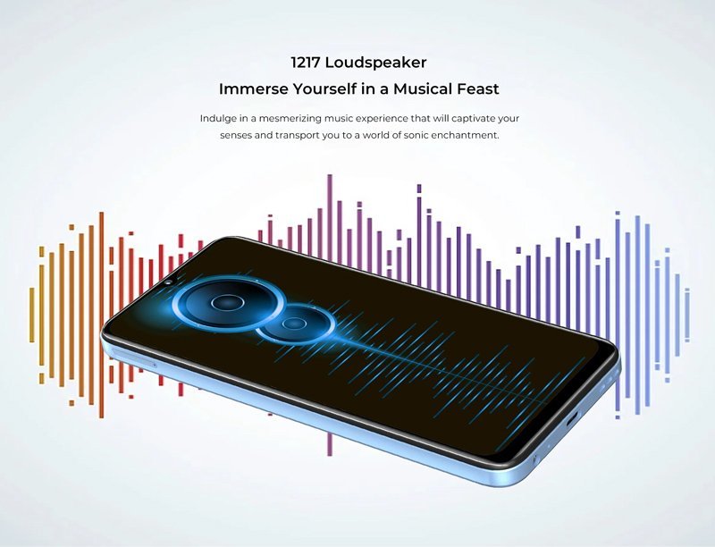 OUKITEL smartphone C36, 6.56", 4/128GB, 5150mAh, μαύρο - Image 5