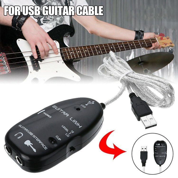 POWERTECH USB Guitar Link, για σύνδεση κιθάρας σε PC, 1m - Image 2