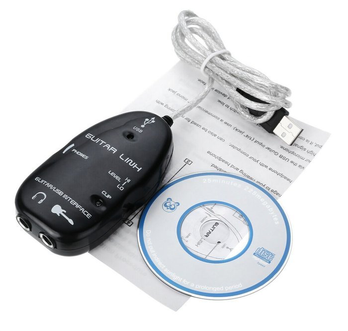 POWERTECH USB Guitar Link, για σύνδεση κιθάρας σε PC, 1m - Image 4