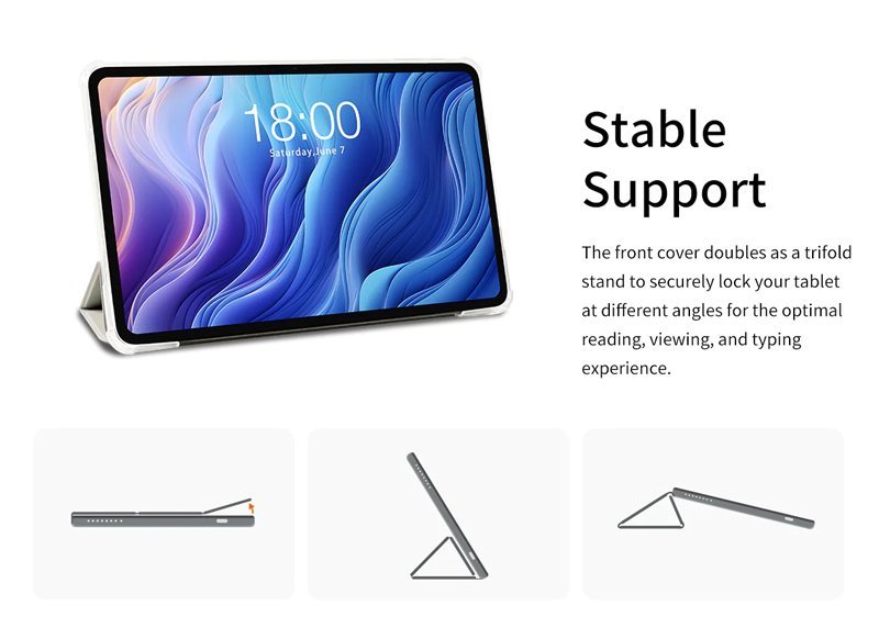 TECLAST θήκη προστασίας CASE-T60 για tablet T60, γκρι - Image 2