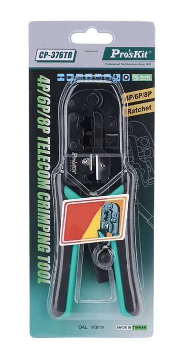 PROSKIT πρέσα ακροδεκτών CP-376TR για καλώδια δικτύου 4P/6P/8P - Image 5