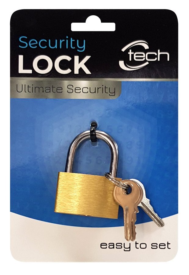 CTECH λουκέτο ασφαλείας με κλειδί CTL-0012, 50mm, μεταλλικό - Image 2