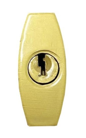 HPP λουκέτο πέταλο με κλειδί CTL-0040, 25mm, μεταλλικό - Image 2