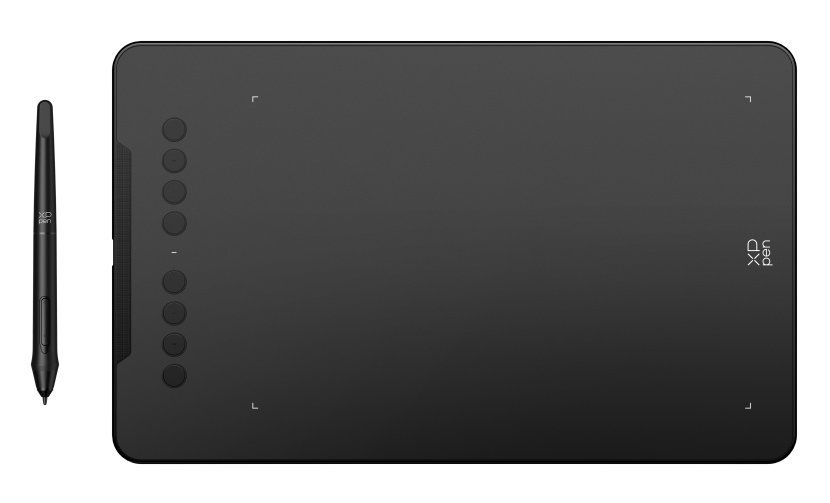 XP-PEN ταμπλέτα σχεδίασης με γραφίδα Deco 01 V3, 254x158.7mm, μαύρο