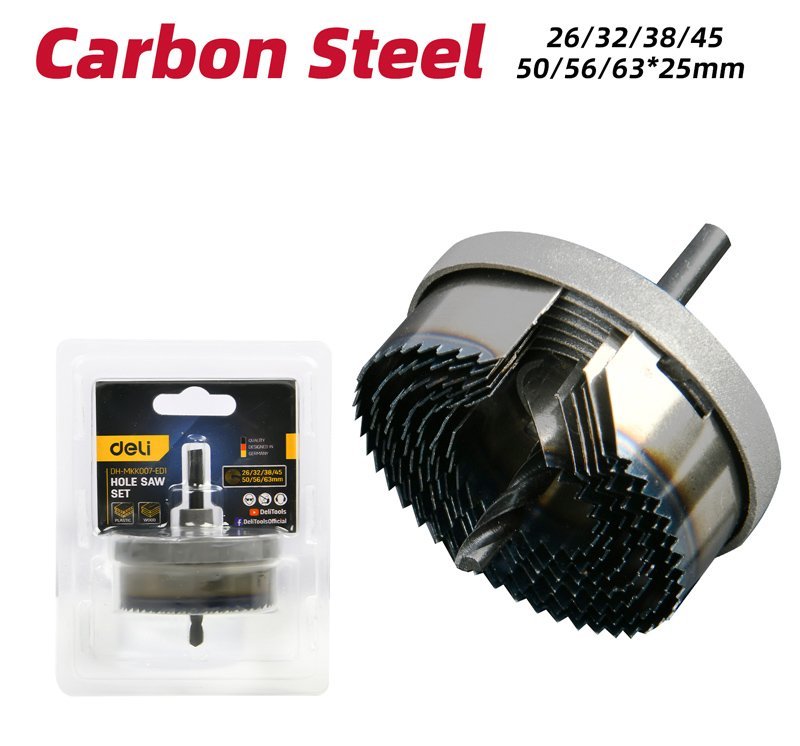 DELI ποτηροπρίονο DH-MKK007-ED1 για ξύλο/πλαστικό, 26mm έως 63mm διάμετρος, 25mm - Image 2