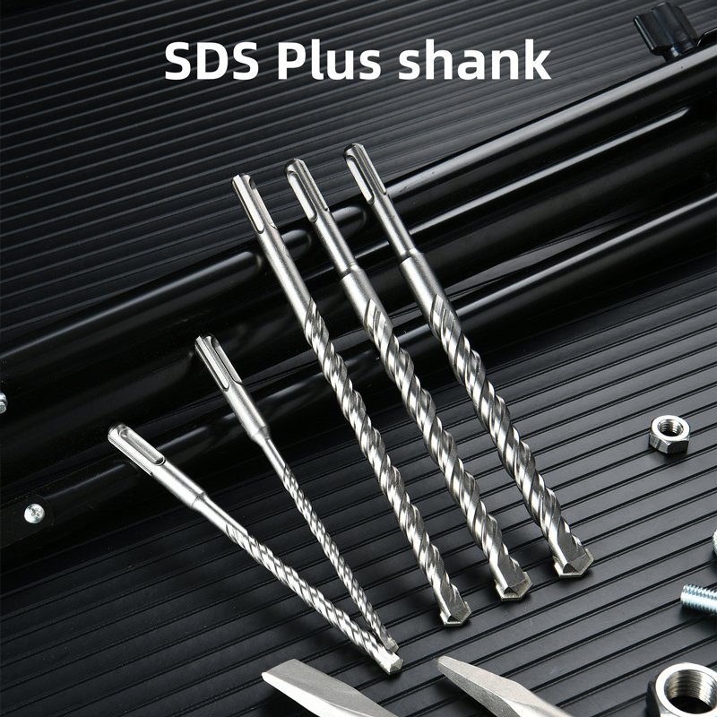 set trypania/kalemi/veloni gia toicho, 40Cr YG8, SDS Plus, 10tmch Set 2