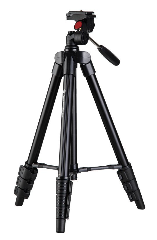 FOTOPRO τρίποδο φωτογράφισης DIGI-3400, πτυσσόμενο έως 121cm, έως 2kg, μαύρο