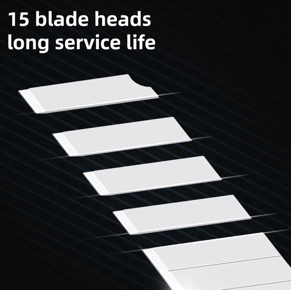 DELI ανταλλακτικές λεπίδες DL-DPJ09B για κοπίδι, 18mm, 10τμχ - Image 2