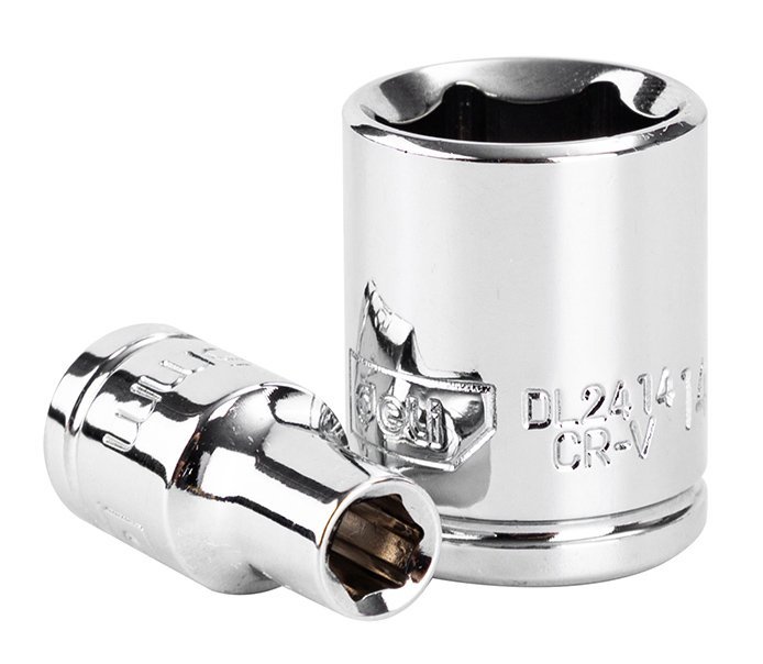 DELI σετ καστάνια με καρυδάκια DL0012T, 45 δόντια, 1/4", 150mm, 12τμχ - Image 7