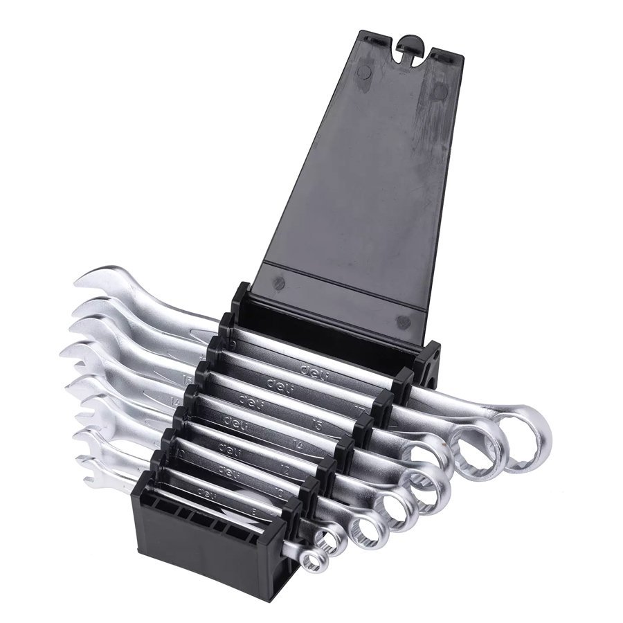 DELI σετ γερμανοπολύγωνα κλειδιά DL130008A, 6-19mm, 8τμχ - Image 2