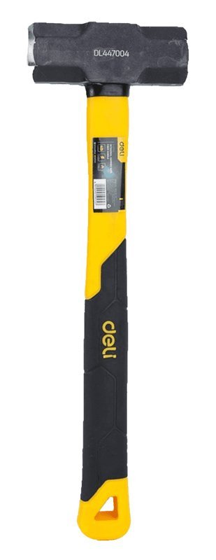 DELI βαριοπούλα DL447004 με αντιολισθητική Fiberglass λαβή, 2kg, 425mm