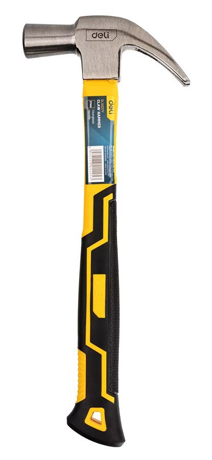 DELI σφυρί προκοβγάλτης DL5027Y με αντιολισθητική λαβή Fiberglass, 27mm