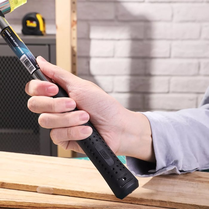 DELI ματσόλα DL5340 με διπλή κεφαλή, αντιολισθητική λαβή, Φ40mm, 315mm - Image 3