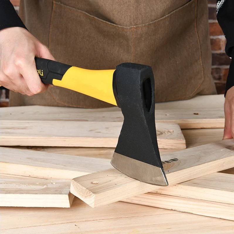 DELI τσεκούρι DL5710 με αντιολισθητική Fiberglass λαβή, 1000gr, 420mm - Image 2