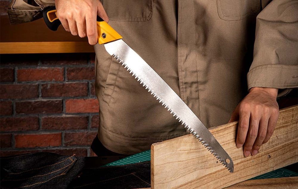 DELI πριόνι ξύλου DL580933 με αντιολισθητική λαβή, 33cm - Image 2