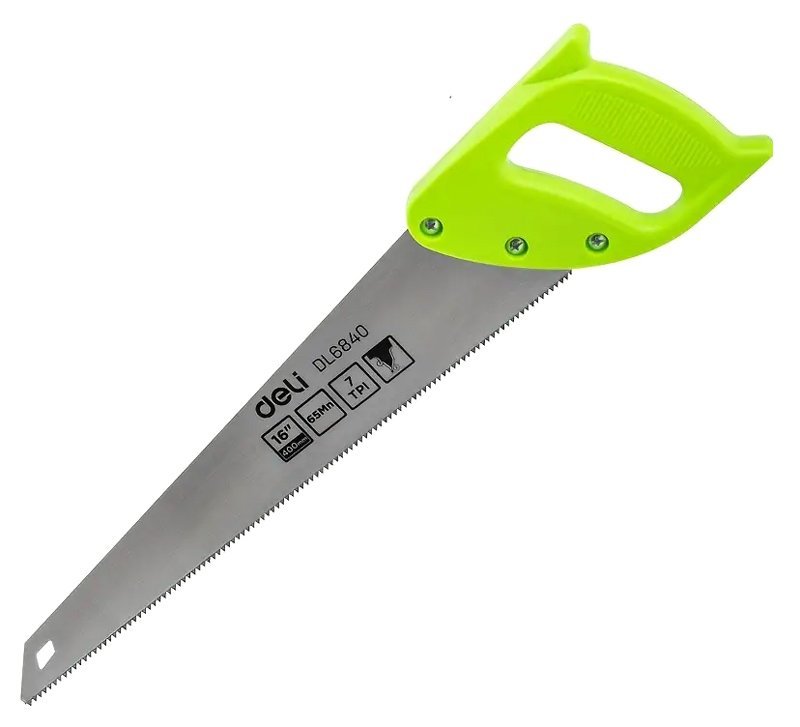 DELI πριόνι ξύλου DL6840, 400mm, 7 TPI