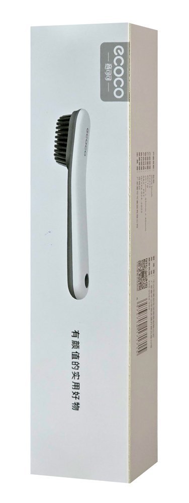 ECOCO βούρτσα καθαρισμού E2219, 20x4x6.5cm, λευκή - Image 3