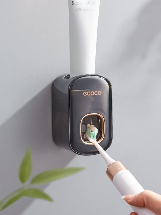ECOCO διανεμητής οδοντόκρεμας E2232, μαύρος - Image 2