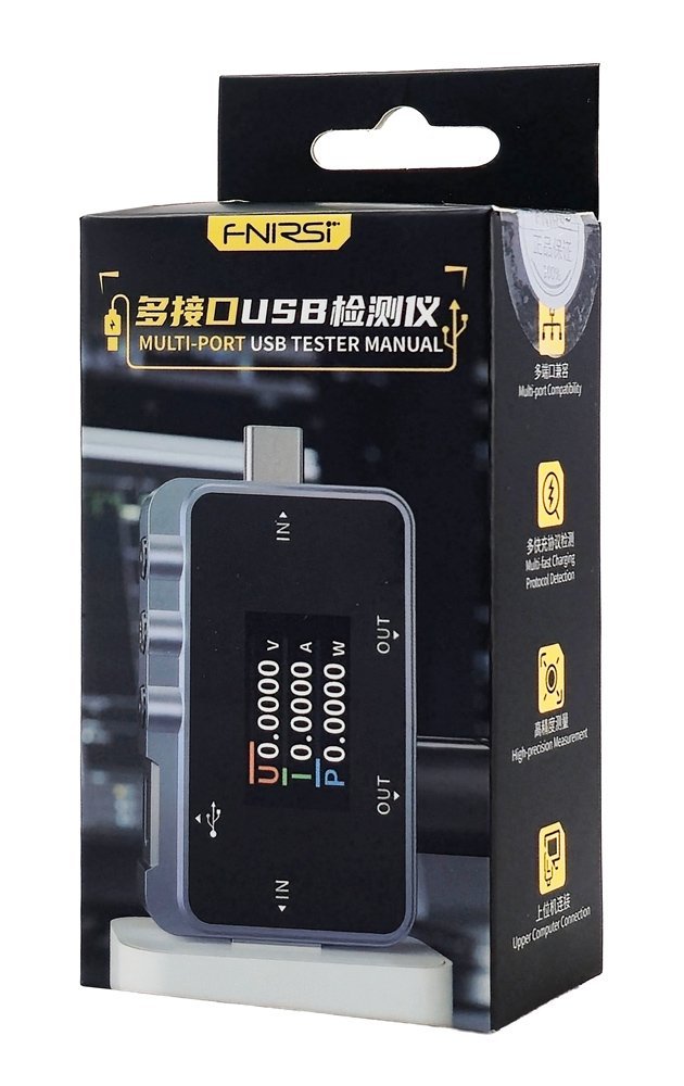 IRSI USB tester fortisis AC-28, USB & USB-C Tester 7