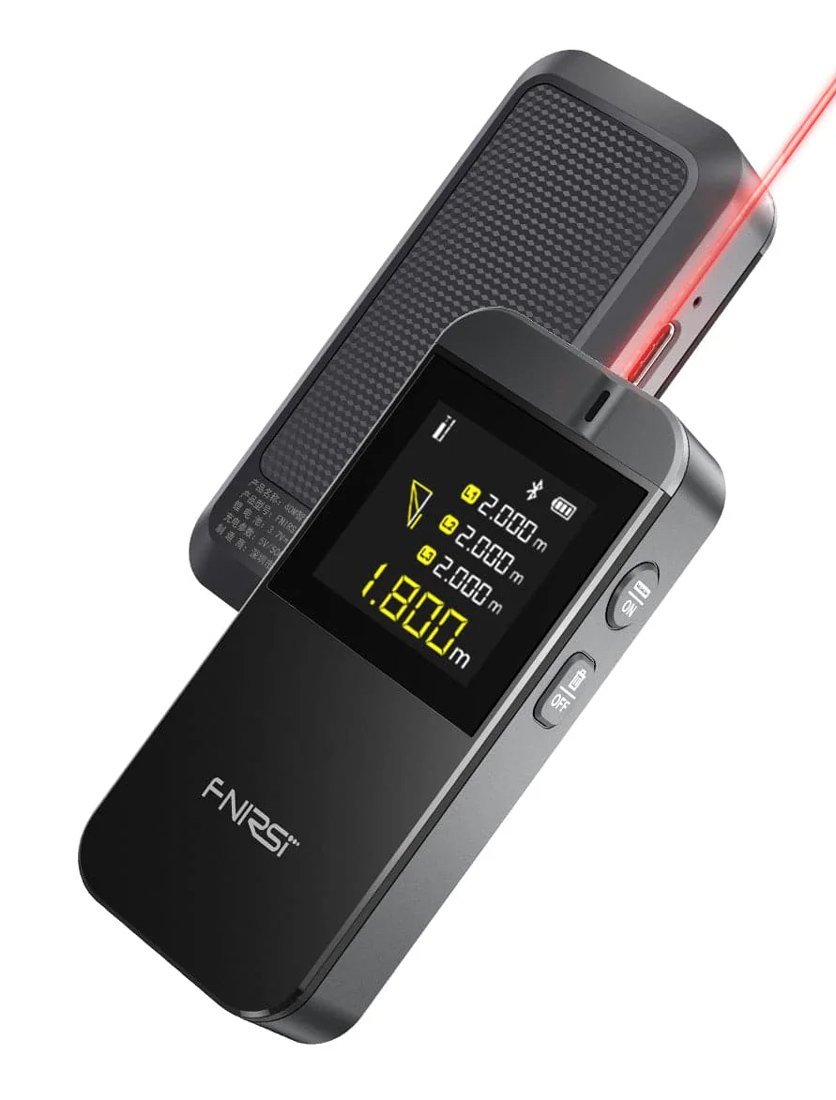 FNIRSI laser μετρητής απόστασης IR40, επαναφορτιζόμενος, 40m