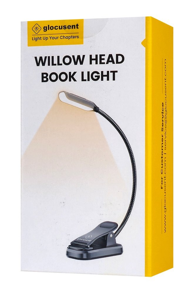 GLOCUSENT LED φακός διαβάσματος GLCSNTBL101B, επαναφορτιζόμενος, έως 45lm, μαύρος - Image 8