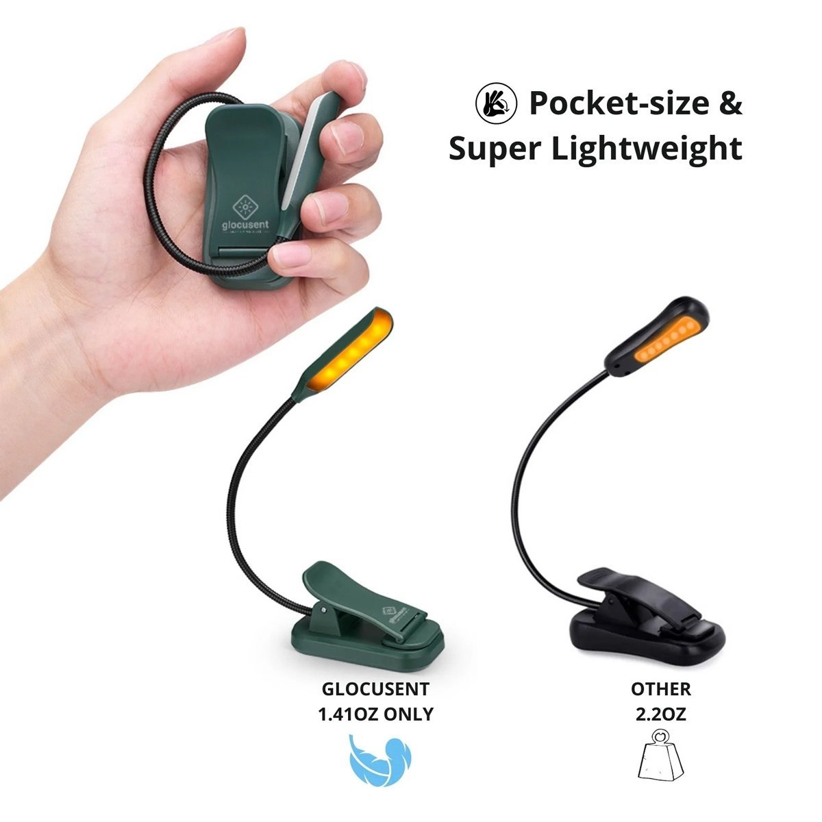 LED fakos diavasmatos, epanafortizomenos, eos 45lm, prasinos Fakos diavasmatos 6