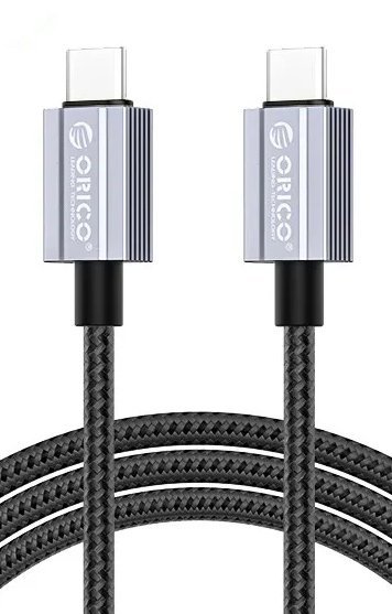 ORICO καλώδιο USB-C GQA60, 60W, 480Mbps, 1m, μαύρο