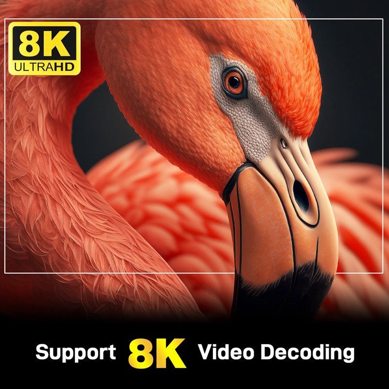 TV Box M2, 8K, RK3528, 4/64GB, WiFi 6, Android 13, voice assistant 6