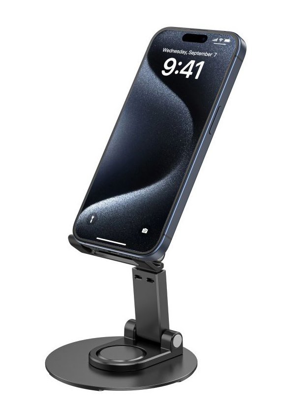 CELEBRAT βάση smartphone/tablet HC-16, foldable, μαύρη - Image 2