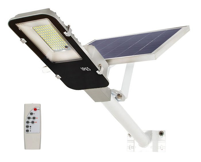 POWERTECH LED ηλιακός προβολέας  με χειριστήριο, 150W, 10000mAh