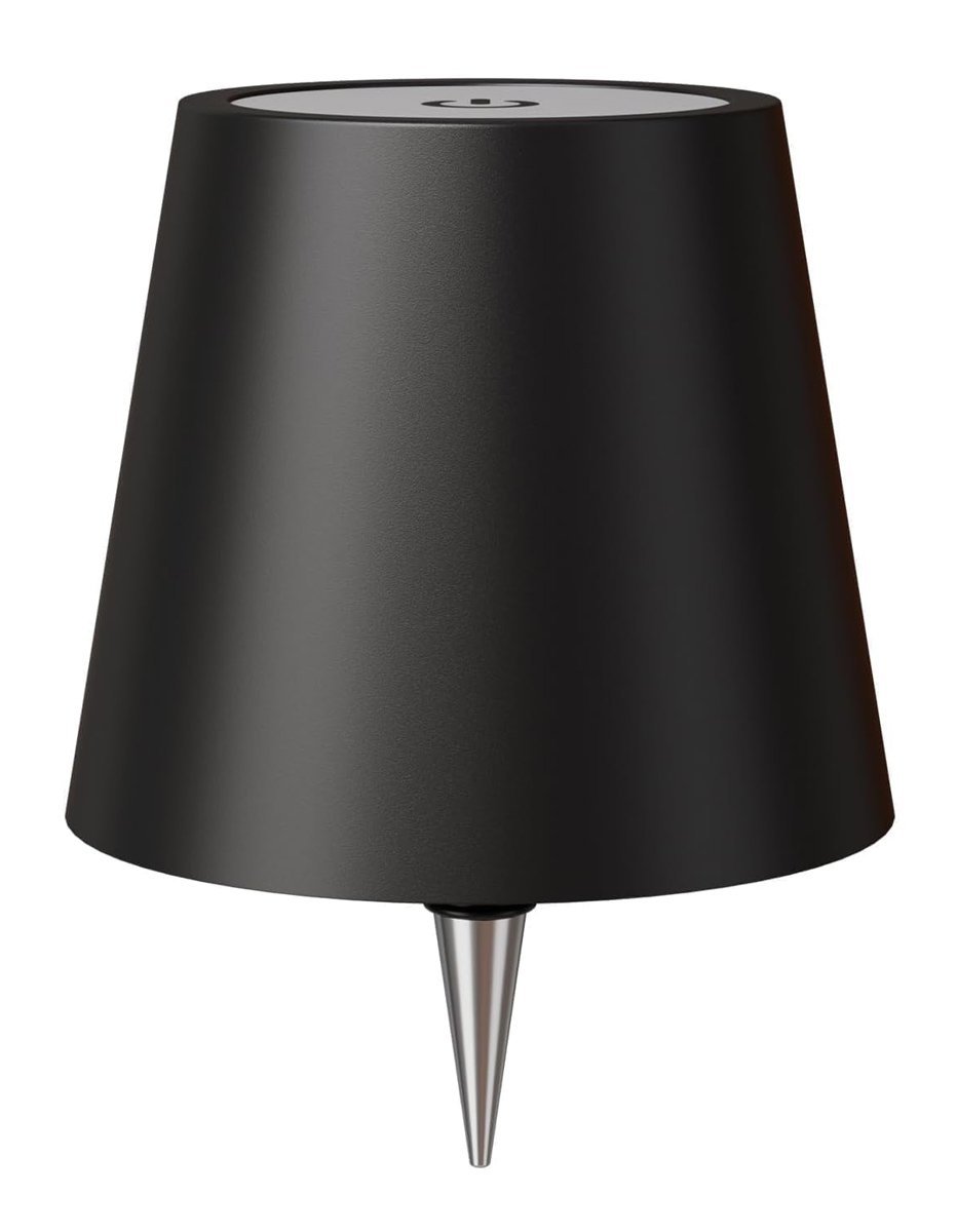 POWERTECH LED φωτιστικό για μπουκάλι HLL-0197, ρυθμιζόμενο, επαναφορτιζόμενο, μαύρο