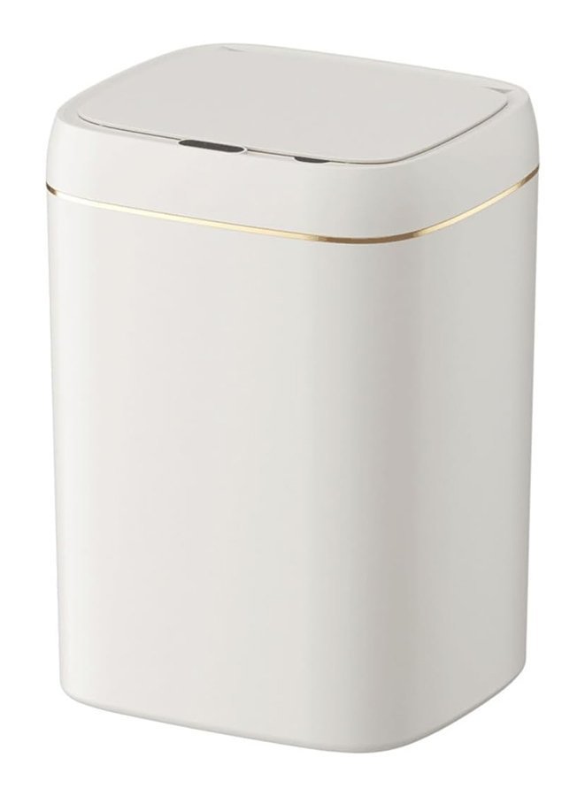 HOME USE κάδος απορριμμάτων HUH-0188 με φωτοκύτταρο, 13lt, λευκός