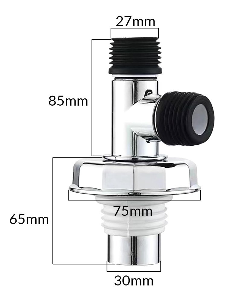 HOME USE σύνδεσμος εδάφους για σωλήνα αποστράγγισης πλυντηρίου HUH-0191 - Image 4