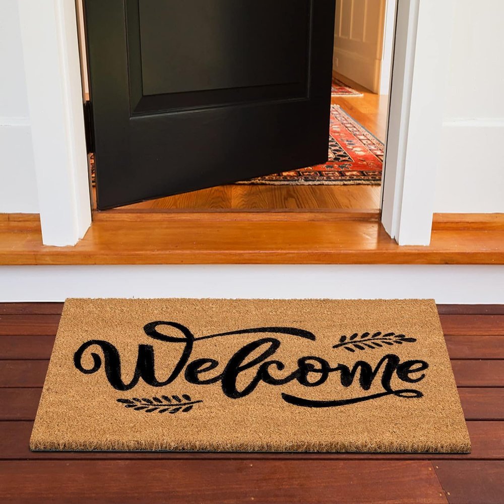 HOME USE πατάκι εισόδου HUH-0204, αντιολισθητικό, 60x40cm, 8mm πάχος, καφέ - Image 2