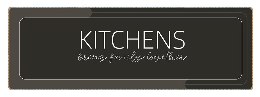 HOME USE πατάκι κουζίνας HUH-0216, αντιολισθητικό, υφασμάτινο, 120x40cm, 3.5mm πάχος, καφέ