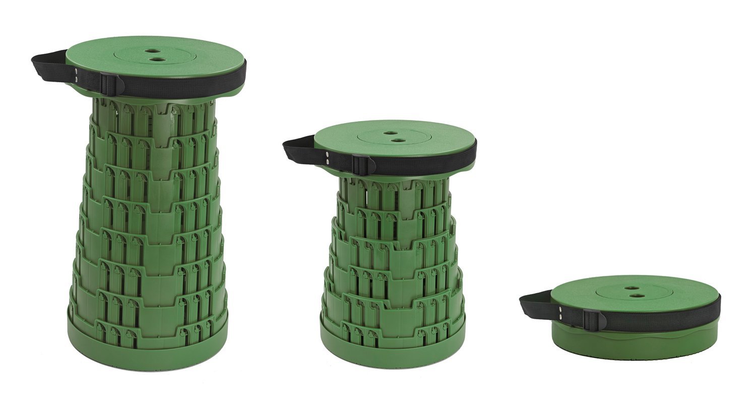 POWERTECH πτυσσόμενο καρεκλάκι, αντοχή έως 250kg, 25.5x45cm, πράσινο - Image 2