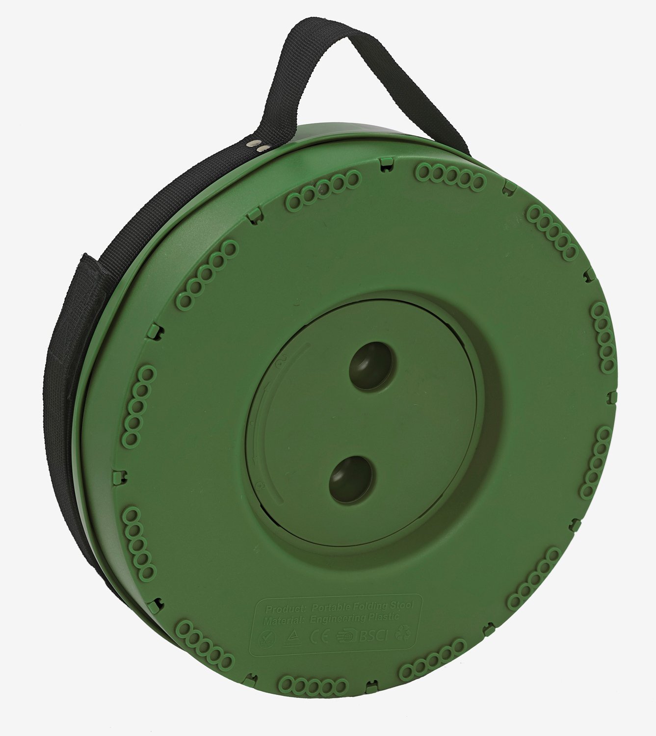 POWERTECH πτυσσόμενο καρεκλάκι, αντοχή έως 250kg, 25.5x45cm, πράσινο - Image 5