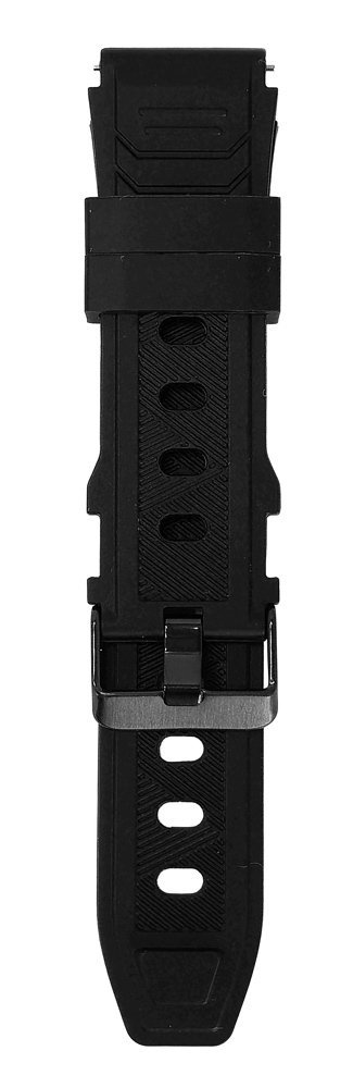 INTIME λουράκι σιλικόνης IT-070-BAND-BK για smartwatch G6, μαύρο