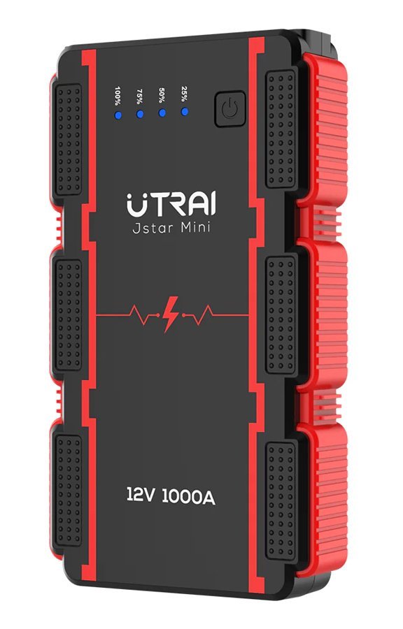 UTRAI εκκινητής μπαταρίας αυτοκινήτου -Mini με φακό, 12V/1000A, 13000mah