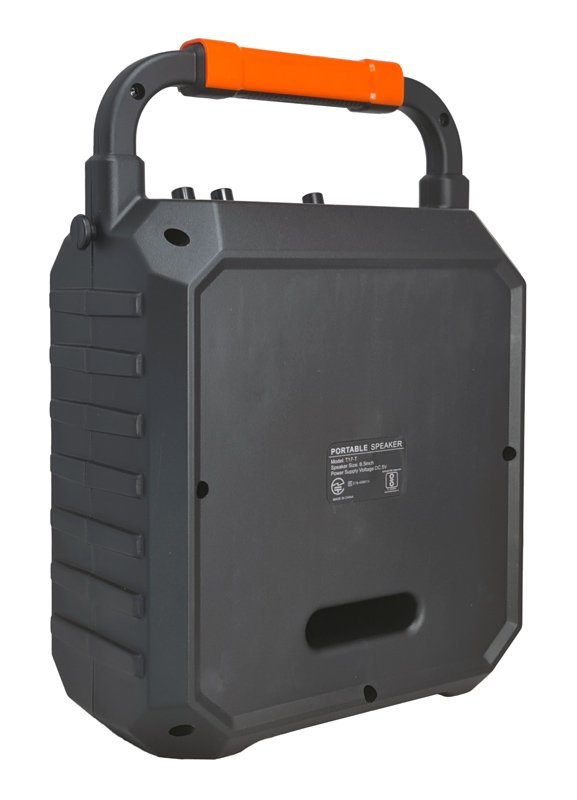 JYX φορητό ηχείο T17-T με 2x μικρόφωνα, 15W, 3000mah, LED, μαύρο - Image 3