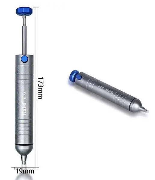 KAISI desoldering pump K-331, μεταλλικό, 173mm - Image 4