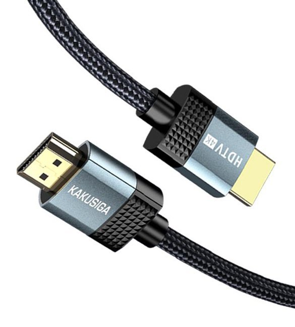 KAKUSIGA καλώδιο HDMI KSC-983, 4K/60Hz, 18Gbps, 1m, μαύρο