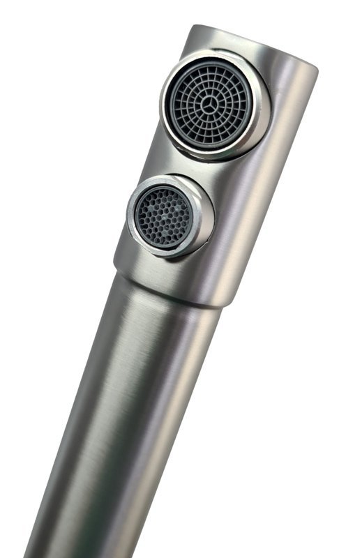 BRUNO μπαταρία πάγκου κουζίνας M54510-207, τρίοδη, αναμεικτική, ασημί - Image 6