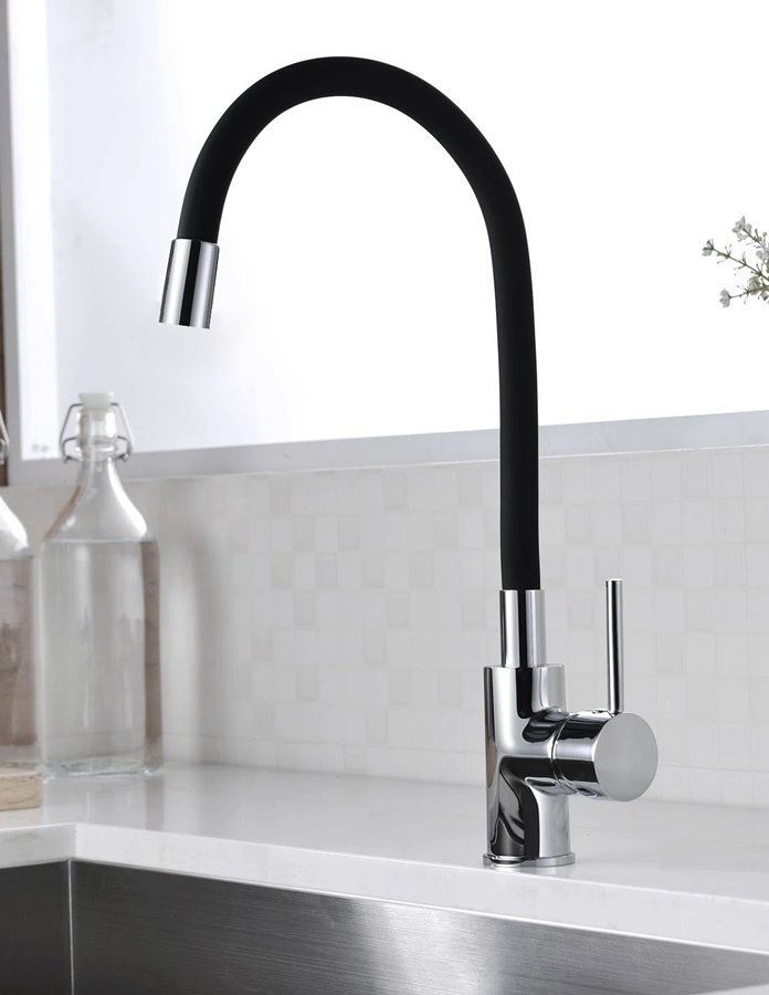 BRUNO μπαταρία πάγκου κουζίνας M54804-006C-S626, εύκαμπτη, αναμεικτική, μαύρη - Image 3