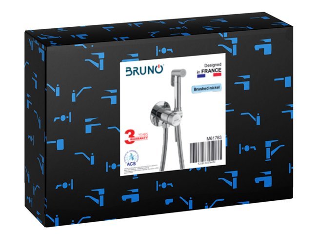 BRUNO εντοιχιζόμενη μπαταρία μπιντέ M61763, αναμεικτική, ασημί - Image 7